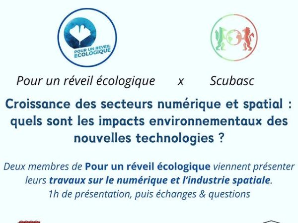 Conférence Impacts environnementaux des nouvelles&nbsp;technologies