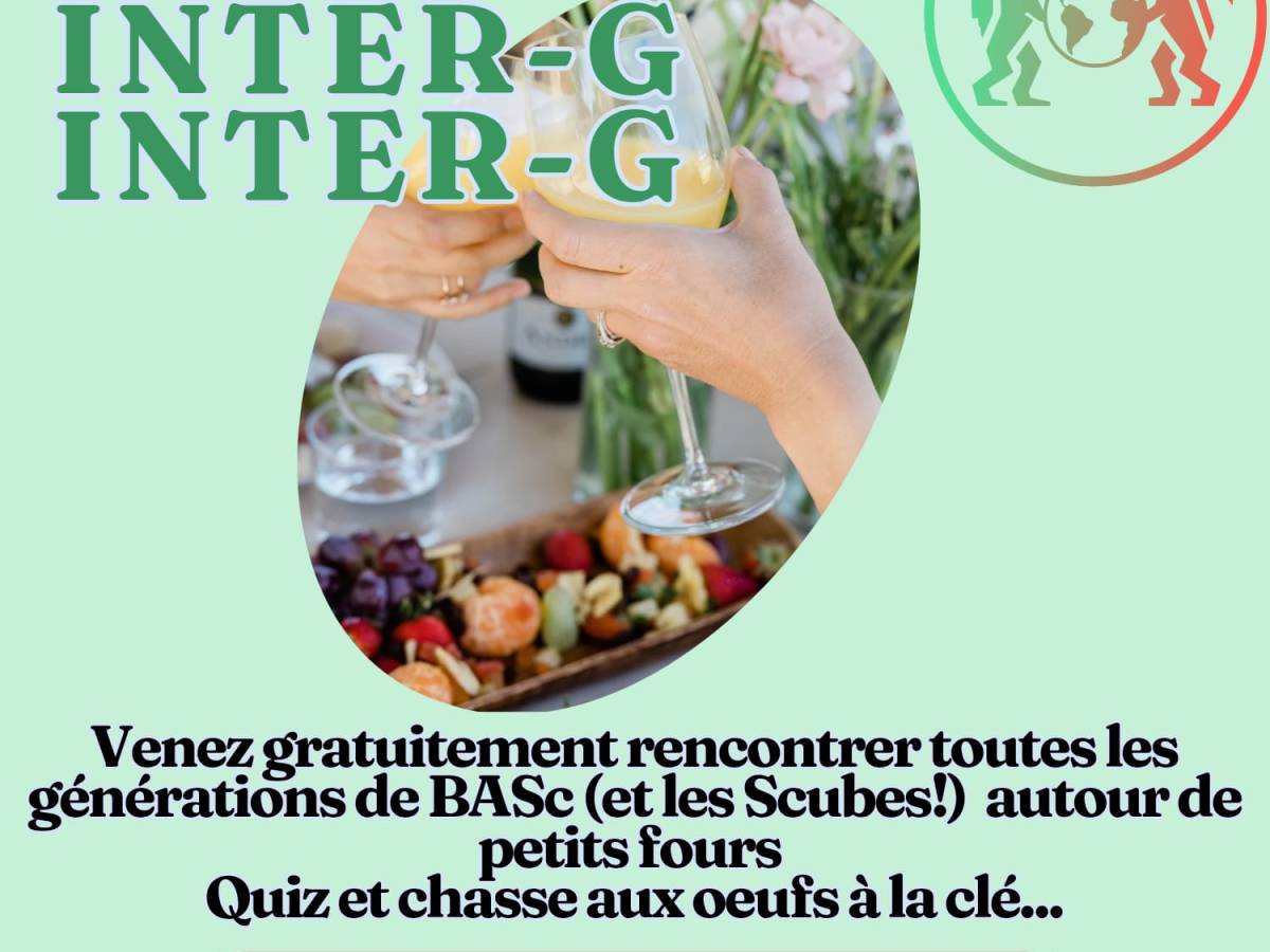Soirée intergénérationnelle Scube/BASc&nbsp;2025